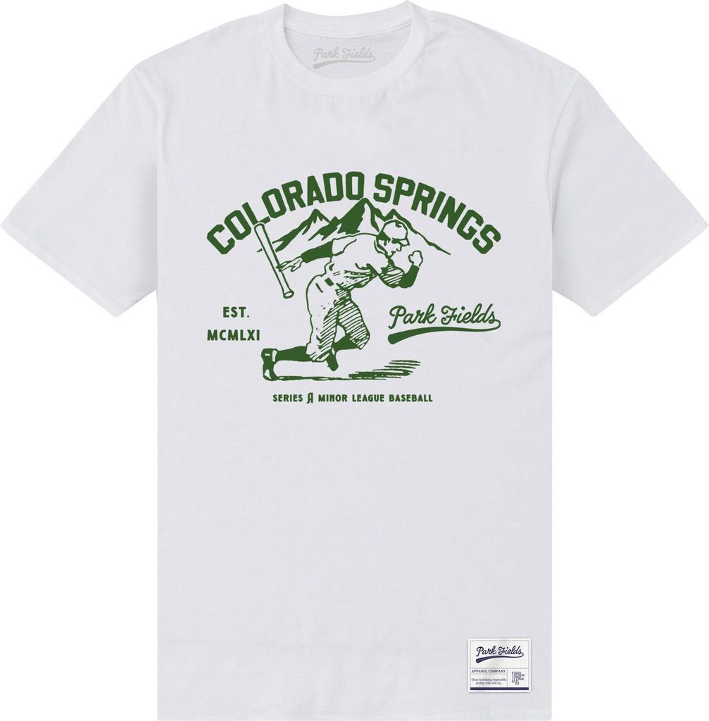 Park Fields - T-Shirt für Herren/Damen Uni PN691 (3XL) (Weiß)