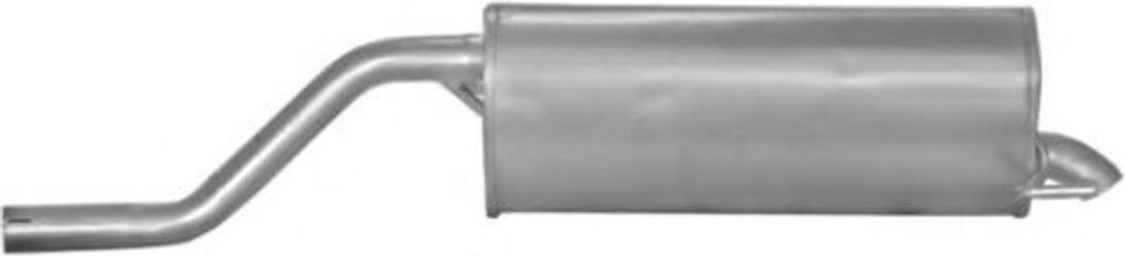 VEGAZ OS-675IMA Endschalldämpfer für OPEL Corsa D Schrägheck (S07) Auspuff