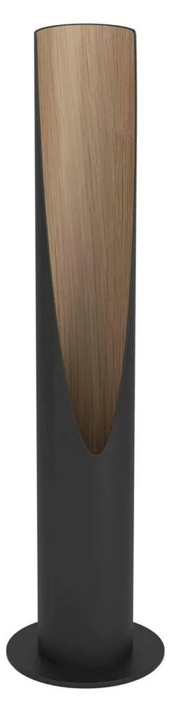 Lampe de table BARBOTTO noir et marron H39,5 cm 1X4,5W IP20