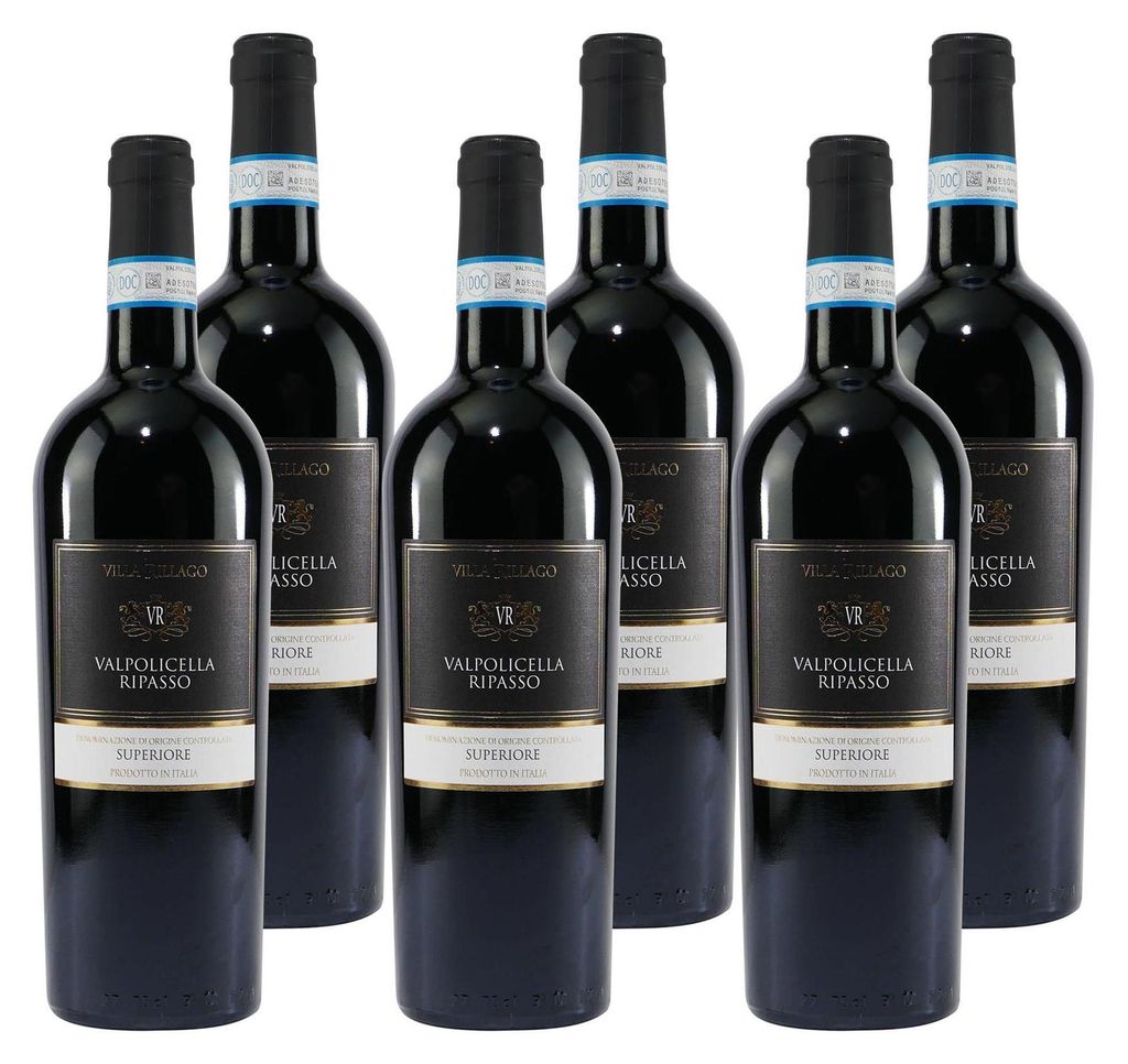 Villa Rillago Valpolicella Ripasso DOC -trocken- (6 x Produktbild 