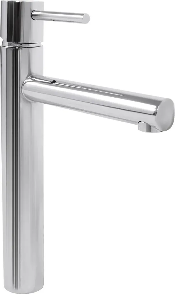 Rubinetto Lavabo Rea Tess High Oro e Nero | Miscelatore Bagno Design