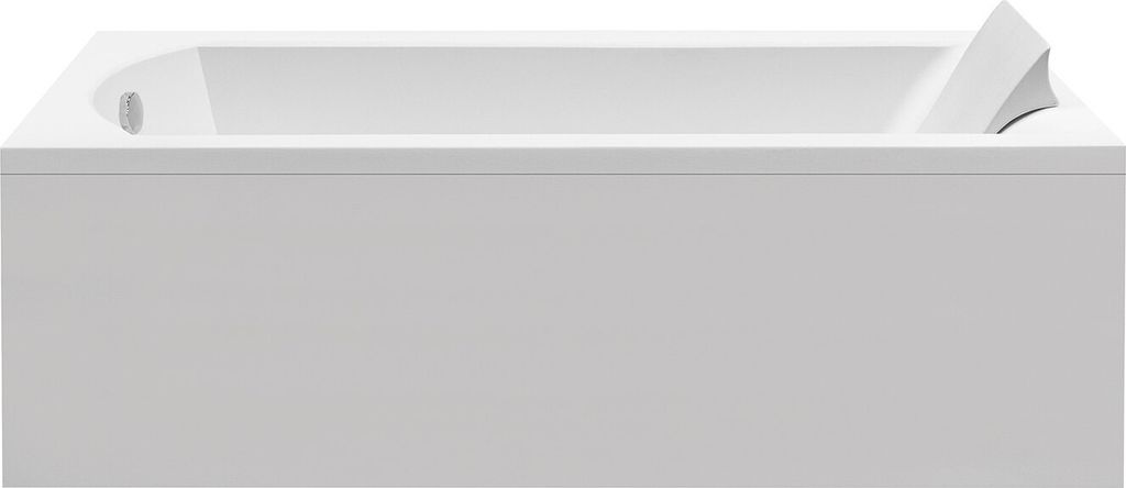 Badewanne SHEA 160x70 mit Füßen, mit Siphon (mit Schürze) Produktbild 