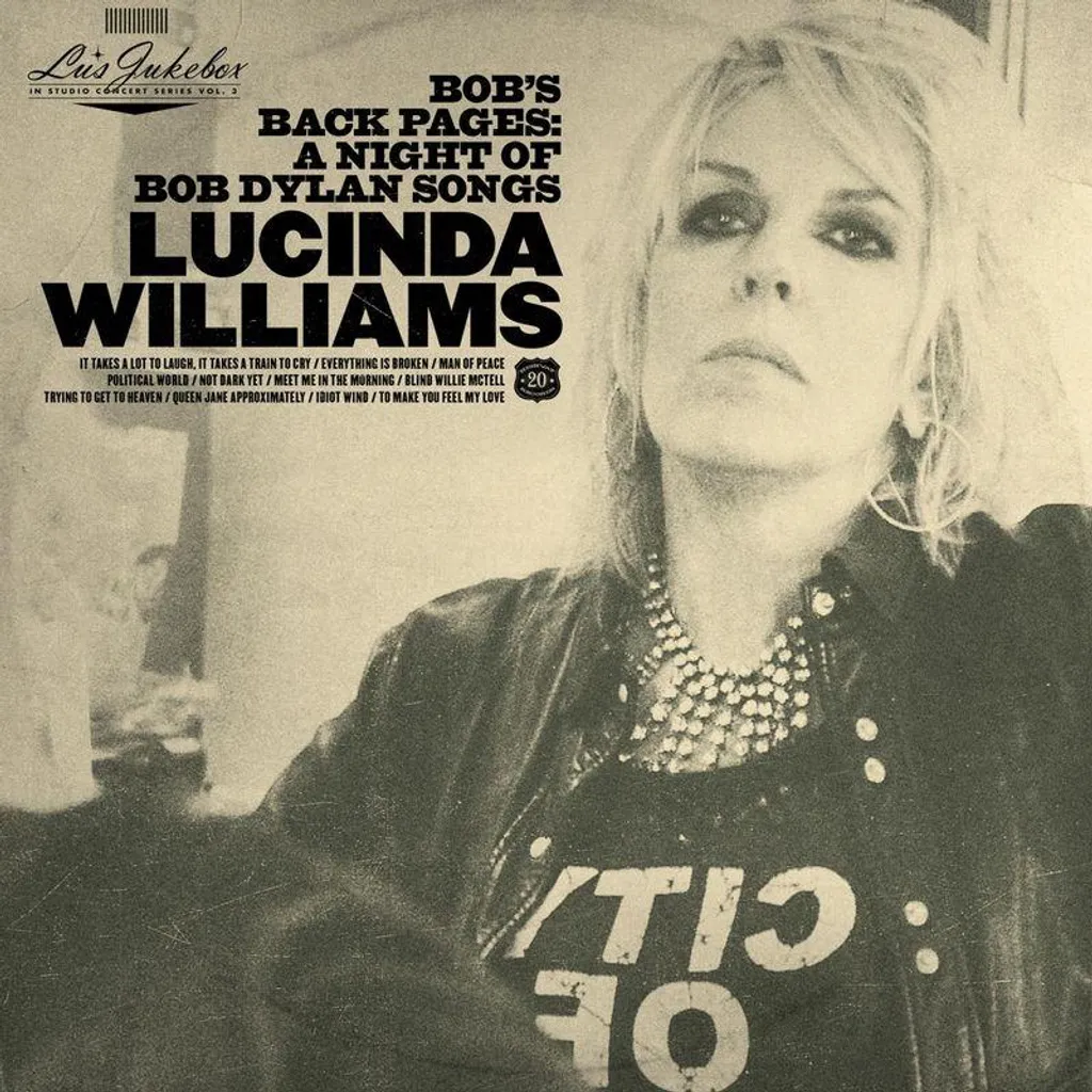 Lucinda Williams Sings Dylan Lu's Jukebox Vol. 3 Album Vinyle Noir LP