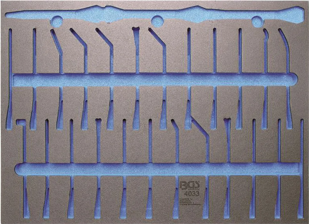 Module Vide BGS pour 27 Cales et Racloirs - Insert Servante Robuste - 2