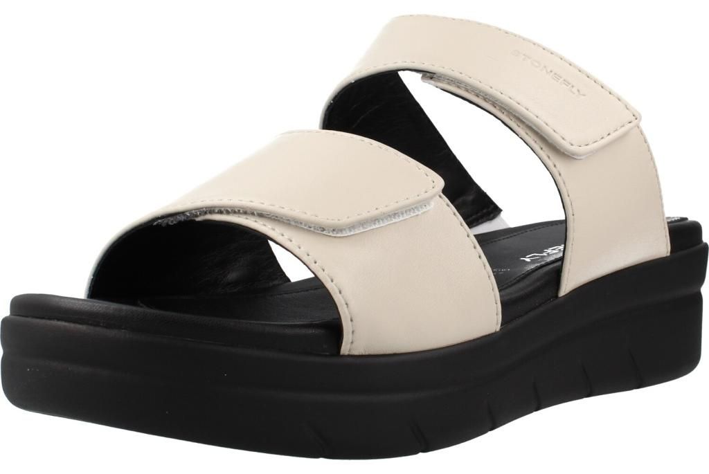 STONEFLY Businessschuhe Modell AQUA III aus Nappaleder in Beige, Größe 8