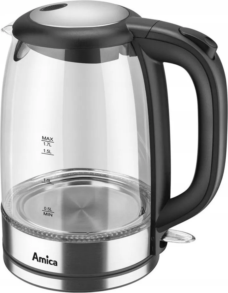 Bouilloire familiale Amica KD 2050G pour thé et café rapide 1,7 L