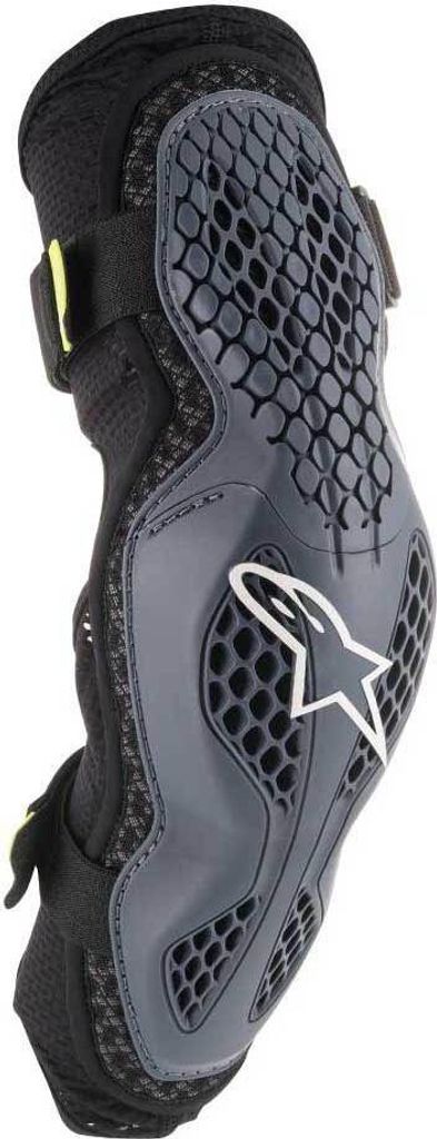 Alpinestars Sequence Elleboogbeschermer, antraciet/geel Productafbeelding 