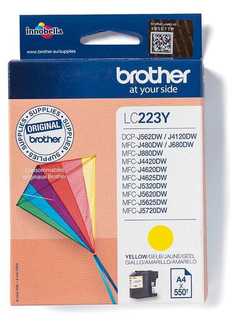 Brother LC223Y - Giallo - originale - Cartuccia Immagine del prodotto 