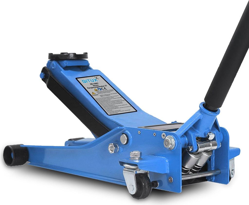 BITUXX Hydraulischer Rangierwagenheber 3T extra flach Produktbild 