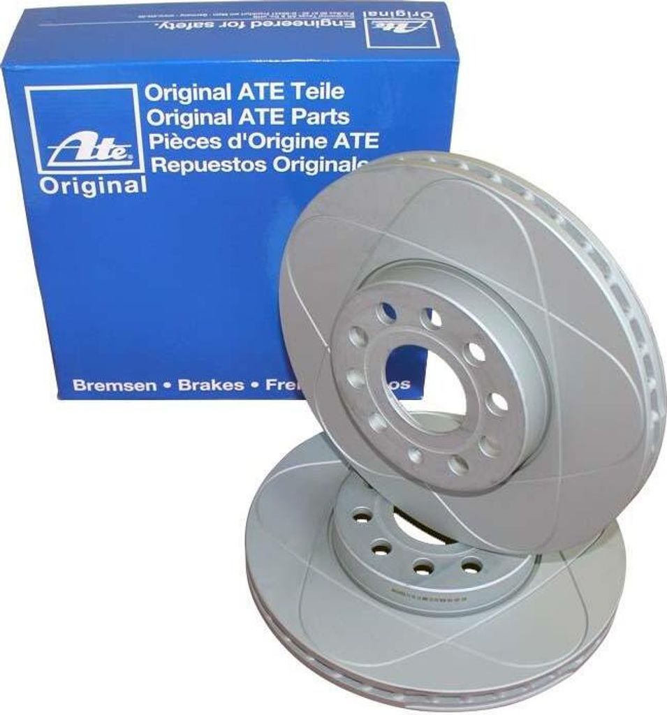 2 ATE Power Disc Bremsscheiben vorne 286mm für BMW 3 Z3 Z4 Produktbild 