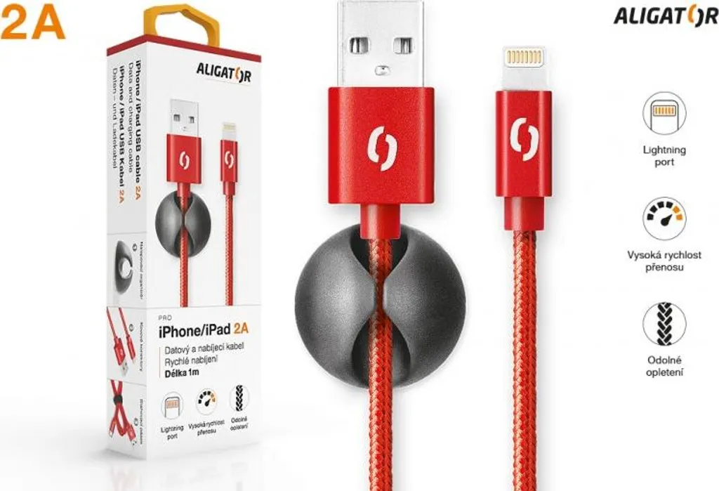Cavo Dati 2A Lightning Aligator Premium - Affidabilità Professionale