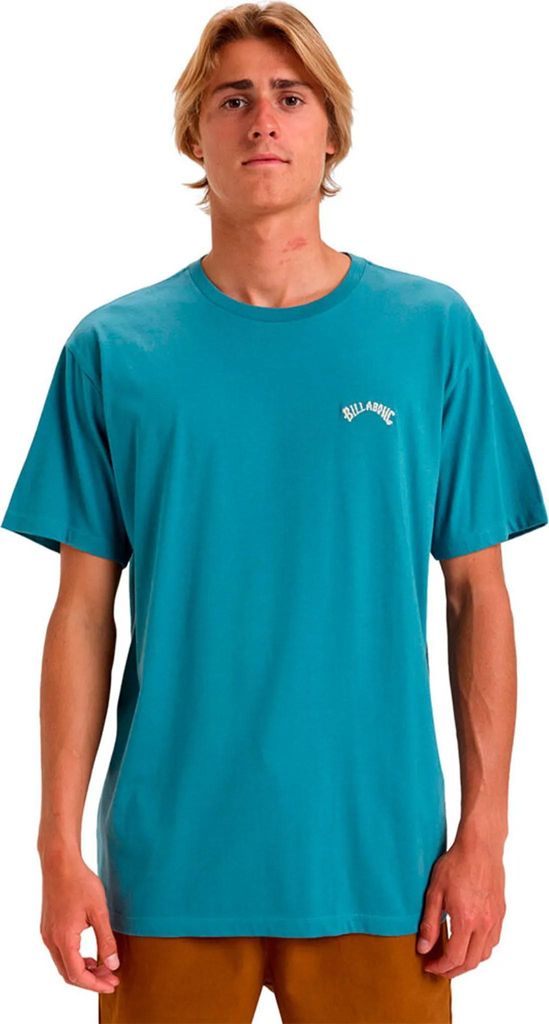 Billabong Arch Kurzarm-t-shirt Blau S Mann Blau S