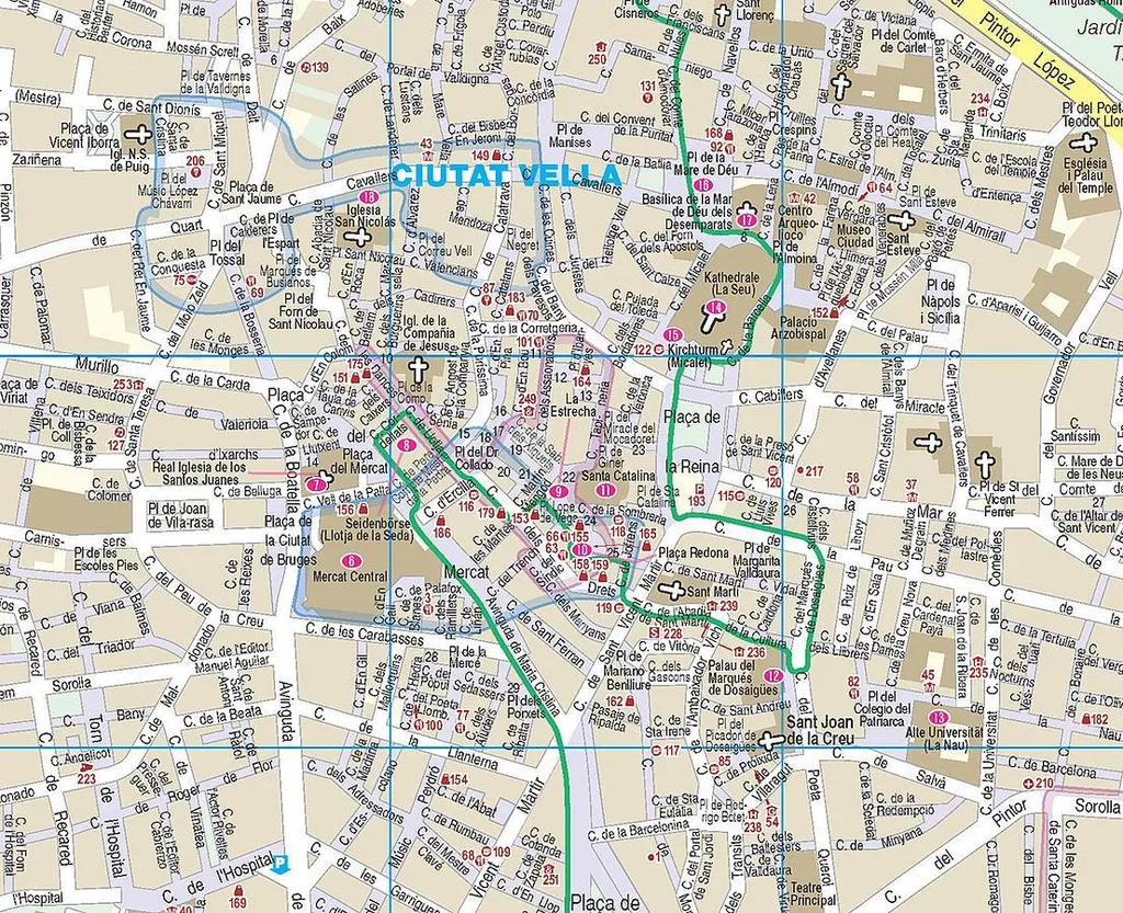 Guide Valence CityTrip : plan détachable et application web incluse - 2