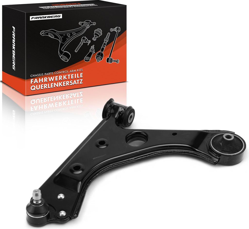Frankberg 1x Querlenker Vorderachse Links Unten für Opel Adam M13 Corsa D S07 Kasten Corsa E X15 Kasten Bj ab 2006