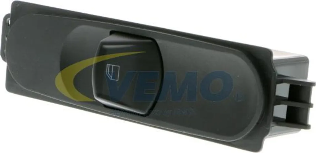 Interrupteur lève-vitre VEMO robuste avec rétroéclairage LED intégré noir - 11