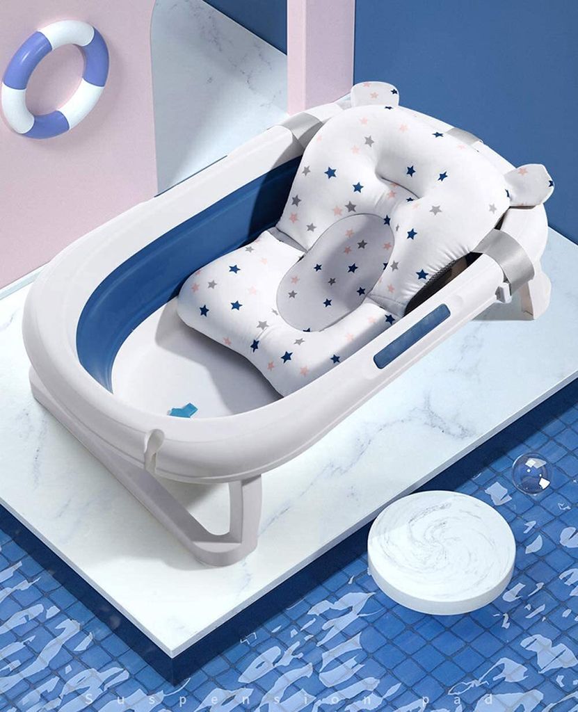 Babywannenmatte Neugeborene Kleinkind Babywannensitz mit Produktbild 6