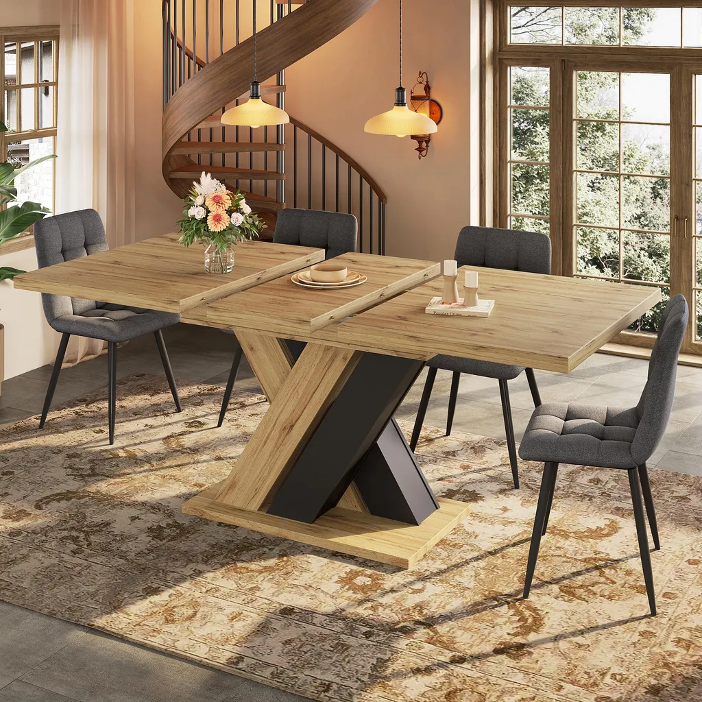 Petite table salle à manger extensible : gagnez de la place avec style - 2