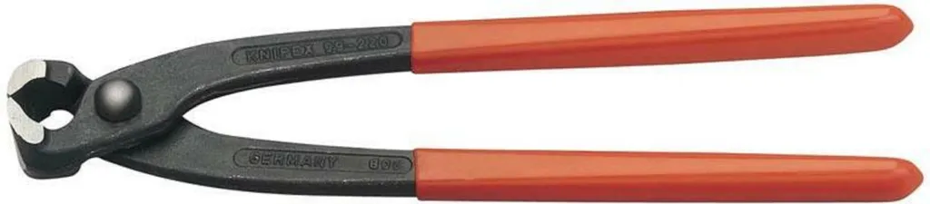 Pinze Knipex lunghezza 220 mm manici lucidi rivestiti in plastica nera atramentata SB - 99 01 220 SB
