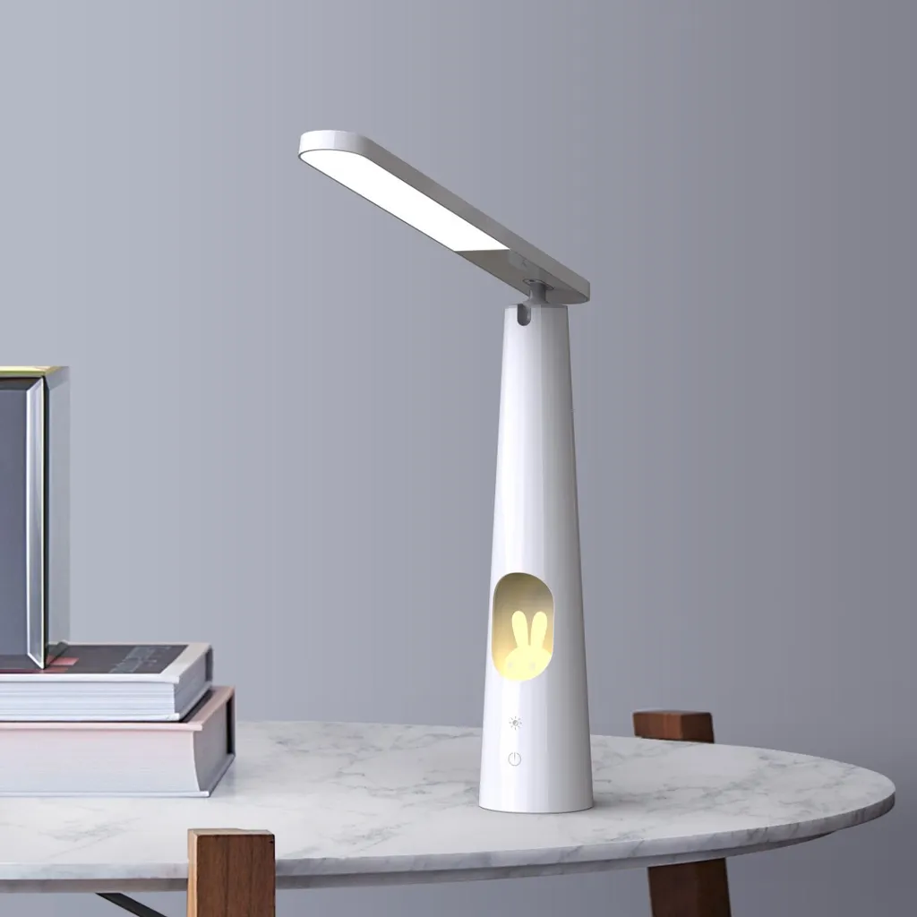 Lampe de lecture USB LED blanche pour bureau enfant modèle BUNNY 7W