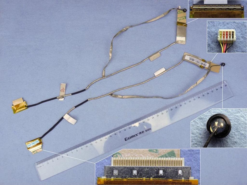 Displaykabel Bildschirm Screen Video Cable with mic kompatibel für P/N: 14G221036002