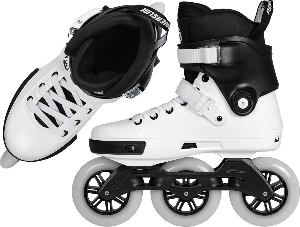 Rollers de Vitesse Urbaine Powerslide Next Core 110 Blancs 42-43 Maniable - 4