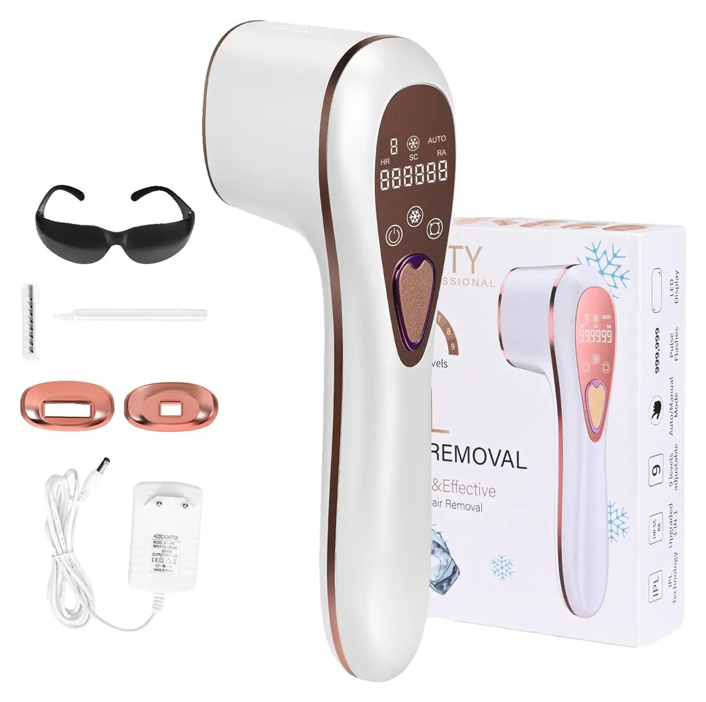 Système d'Épilation à Lumière Pulsée IPL avec Fonction Froid Intense