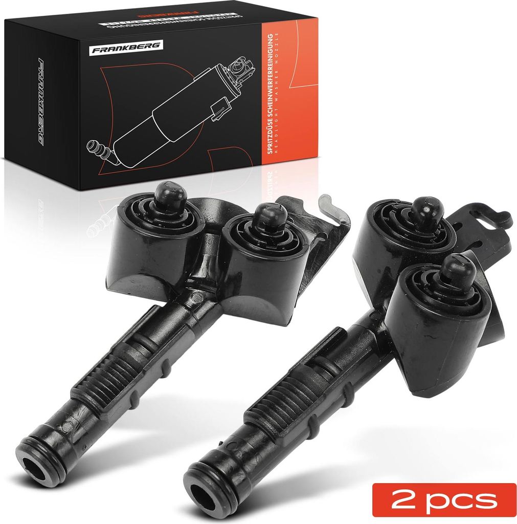 Frankberg 2x Waschwasserdüse Scheinwerferreinigung Vorne Links Rechts für Volvo C30 533 C70 II 542 S40 II 2003-2013