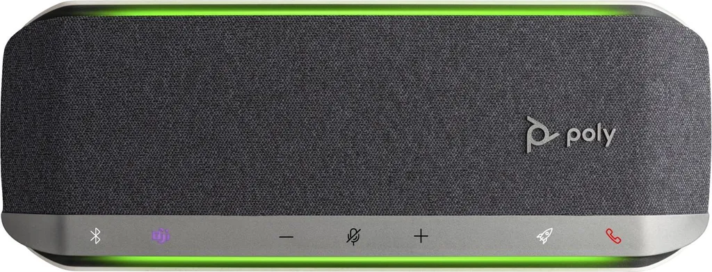 Enceinte de conférence Poly Sync 40+ Speakerphone sans fil IP64 Noir