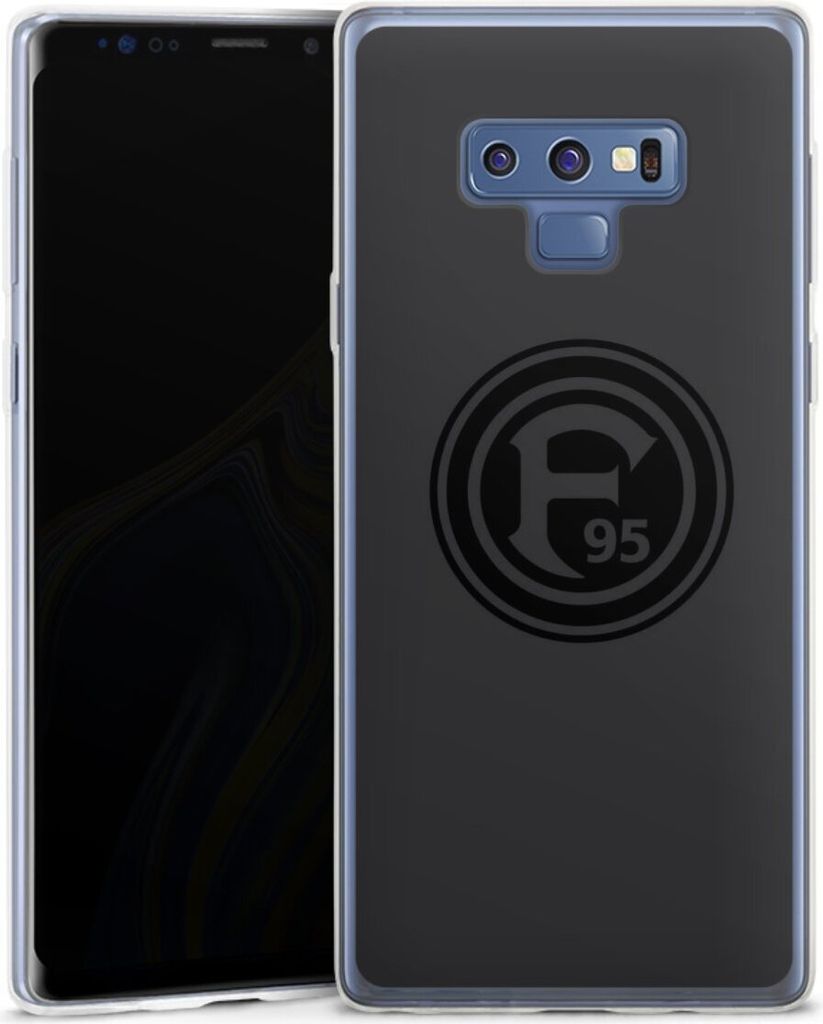 DeinDesign Slim Hülle für Samsung Galaxy Note 9 Silikon Case Ultra Dünn Handyhülle F95 Fortuna Düsseldorf Logo