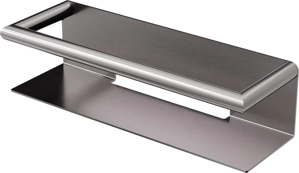 Porte-savon Steinberg 480 en acier inoxydable noir mat finition premium