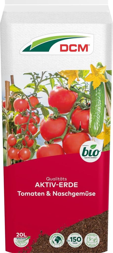 Cuxin DCM Aktiv-Erde Tomaten & Naschgemüse 20 L Produktbild 