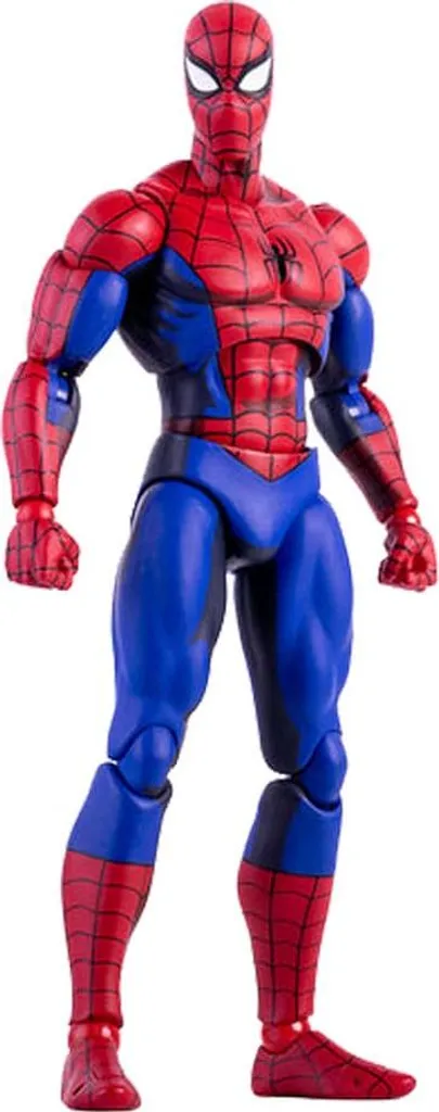 Figurine Spider-Man 1/6 Idée Cadeau Geek - Décoration Vitrine Marvel 30cm