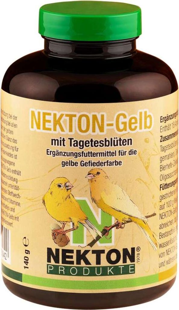 Nekton-Gelb 140G Vitamine Zur Intensivierung Gelber Federn Produktbild 