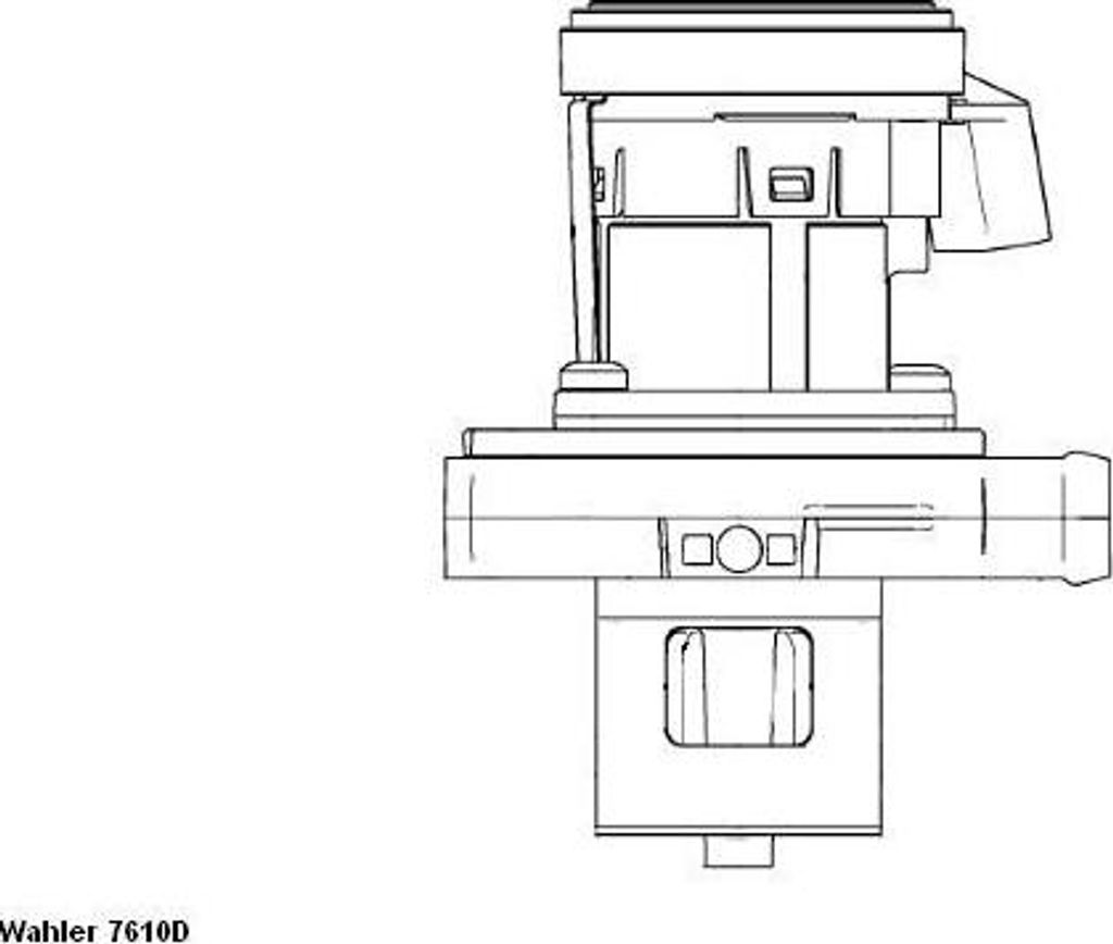 BorgWarner (Wahler) 7610D AGR-Ventil OE 6461420019 kompatibel mit Sprinter