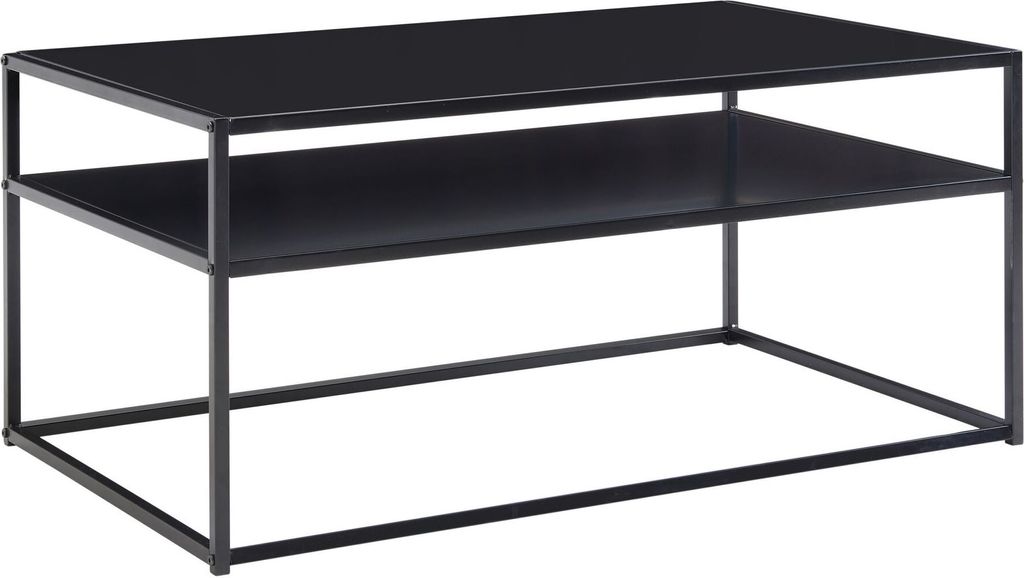 Couchtisch FineBuy Sofatisch 100x60x45 cm Metall Produktbild 6