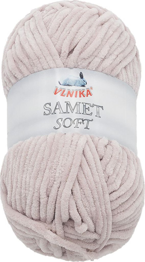 SAMET Garn - 100g / 100 m - Altrosa