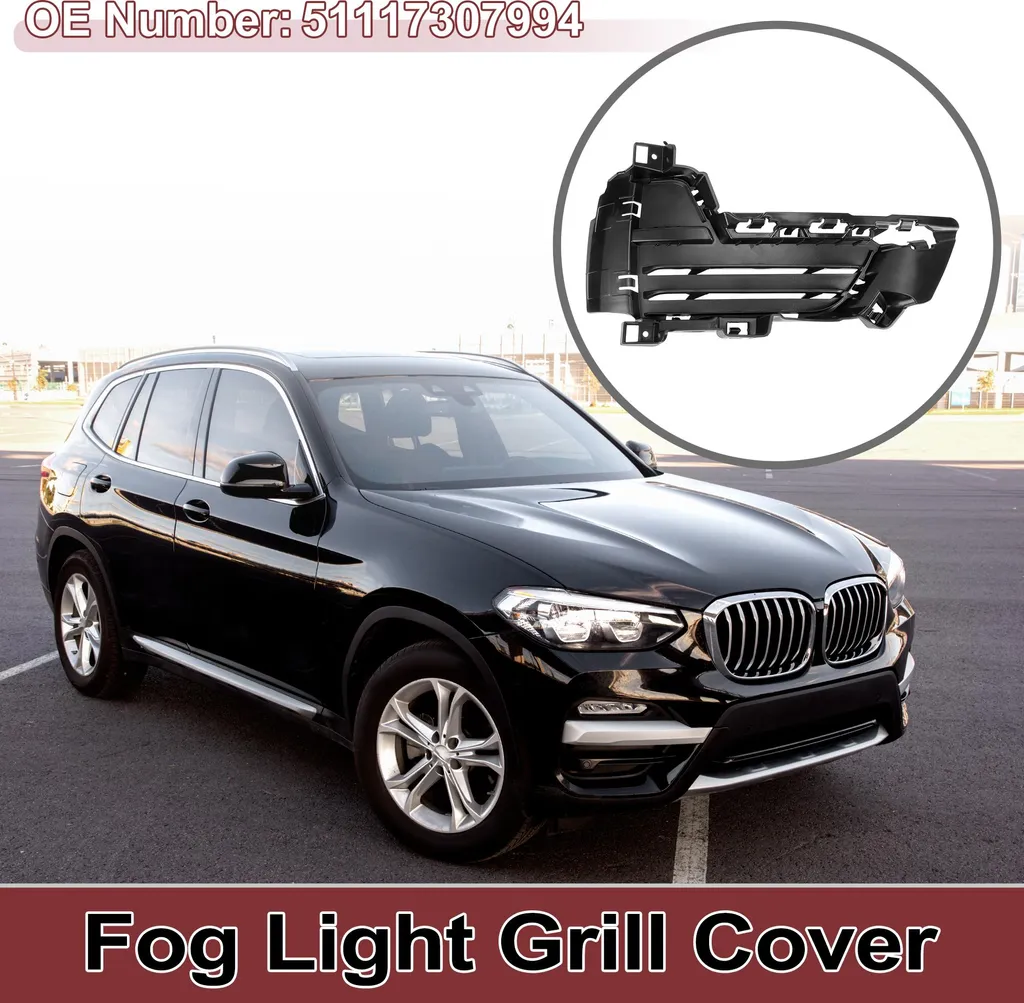 Grille Antibrouillard en ABS Noir Haute Résistance pour BMW X5 F15