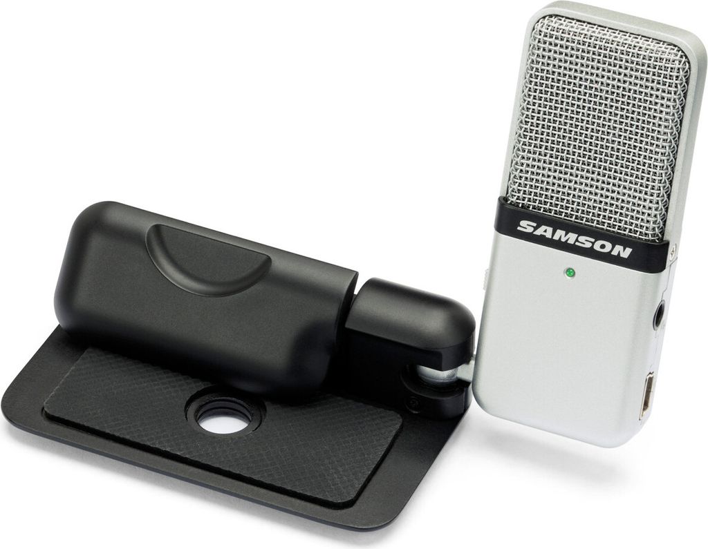 Samson Go Mic, 20 - 18000 Hz, 16 Bit, 44.1 kHz, verkabelt, Weiß