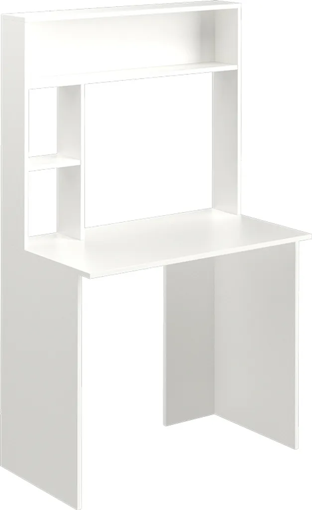 Bureau Vicco Albano Blanc 90x51.6cm Modèle 35967 pour Télétravail Efficace
