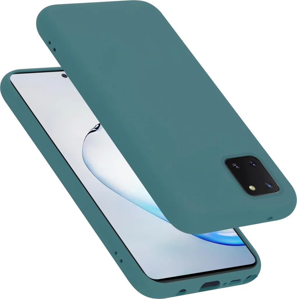 Cadorabo custodia protettiva per Samsung Galaxy A81 / NOTE 10 LITE / M60s custodia in verde cellulare Custodia Cover TPU Etui