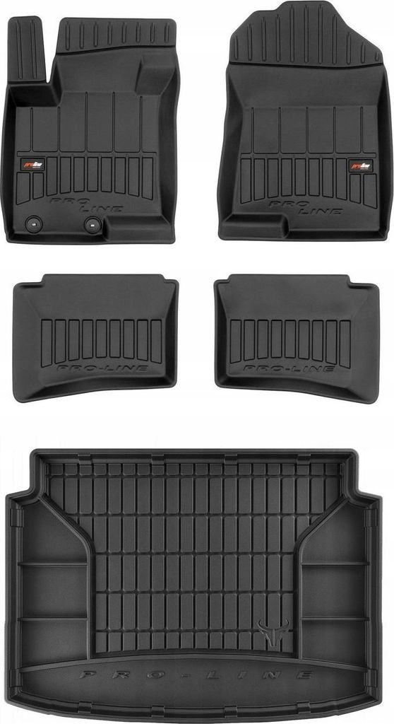 SET 3D Gummimatten Hyundai Bayon ab 2021-