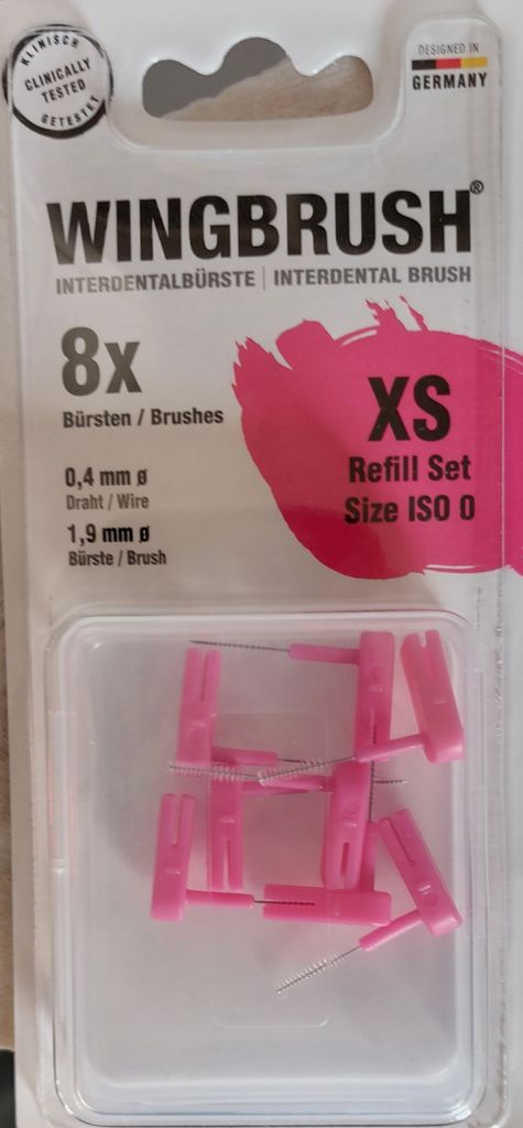 Kit de recharges Wingbrush pour bande interdentaire Iso 0 Image du produit 