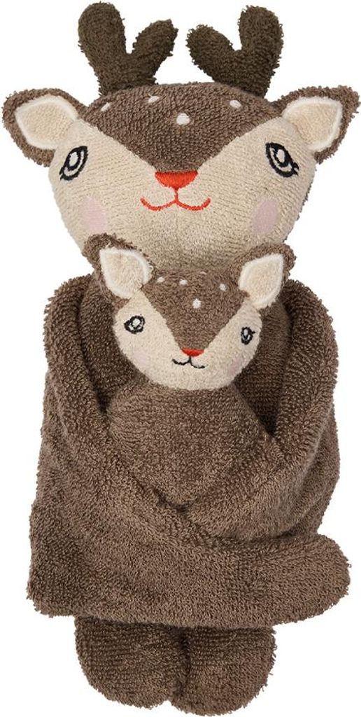 OYOY MINI Kuscheltiere L31xW14,5xH8 braun