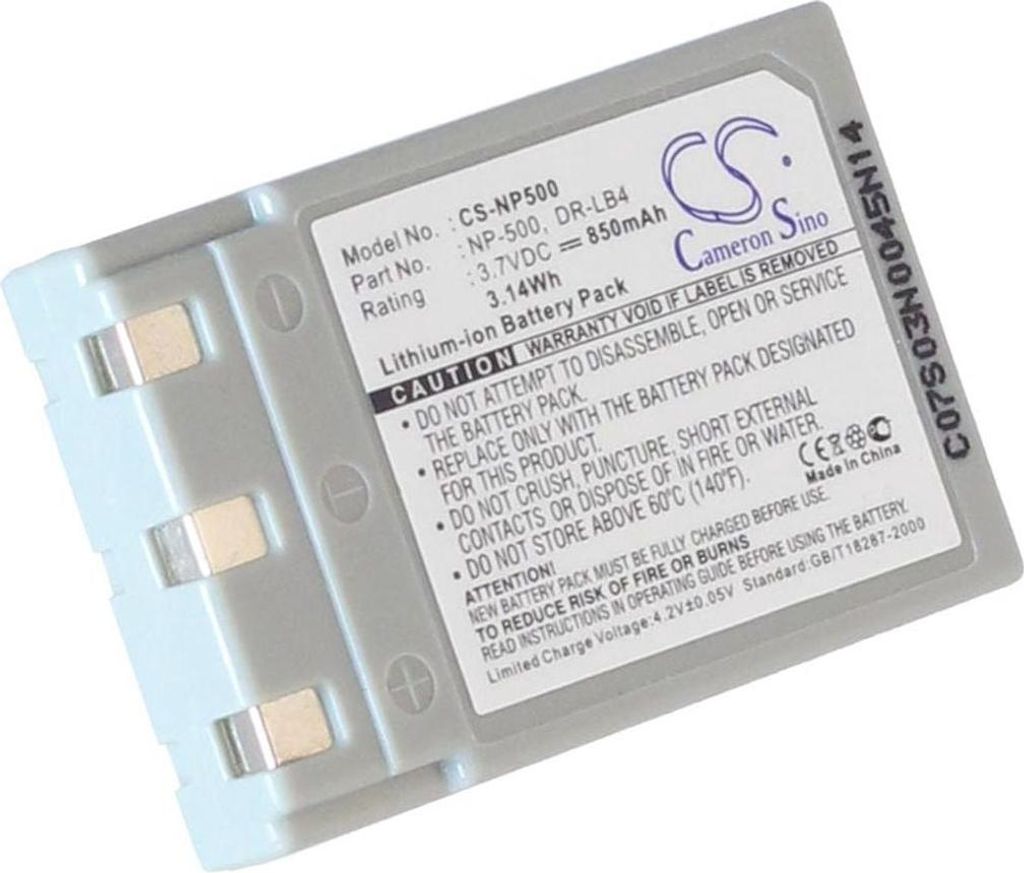 Batería de repuesto para NP-500/Dr-Lb4
