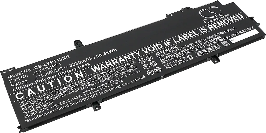 Batterie de Rechange pour ThinkPad P14s Gen 3 AMD Usage Professionnel