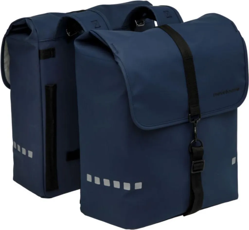 Sac à dos vélo New Looxs Odense imperméable 39L bleu marine pour VAE