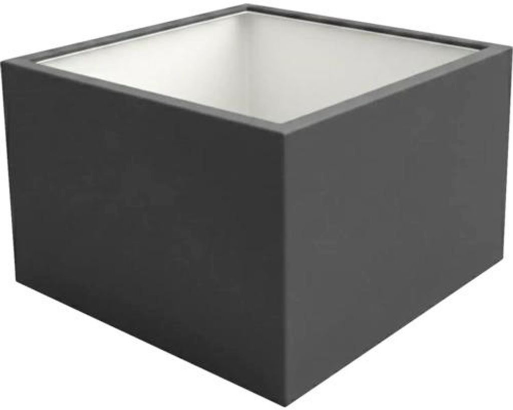 Pflanzkübel Palatino Clara Metall beschichtet 80 x 80 x 50 Produktbild 