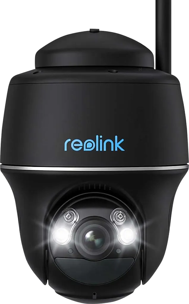 Offerta Reolink Argus PT 5MP Telecamera Batteria 360° USB-C Nero