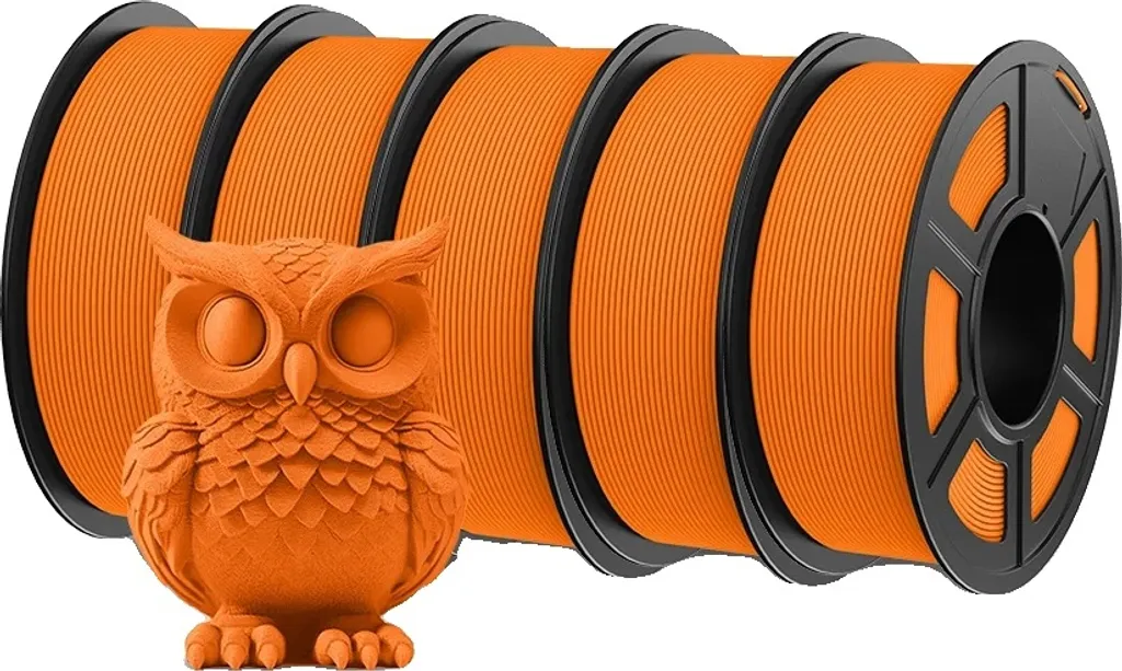 Filament HSPETG Orange 1.75mm Haute Vitesse - Lot de 5 Rouleaux Pro