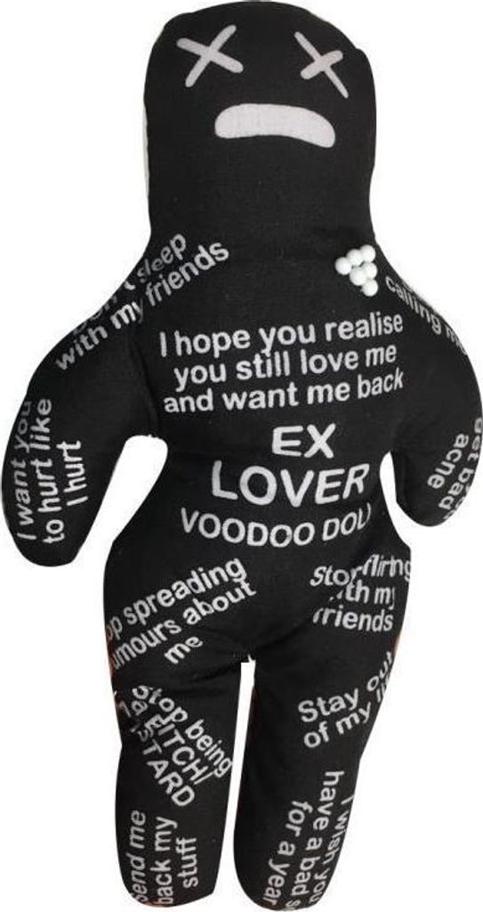 Voodoo-Puppe, Ex Lover - Schwarz